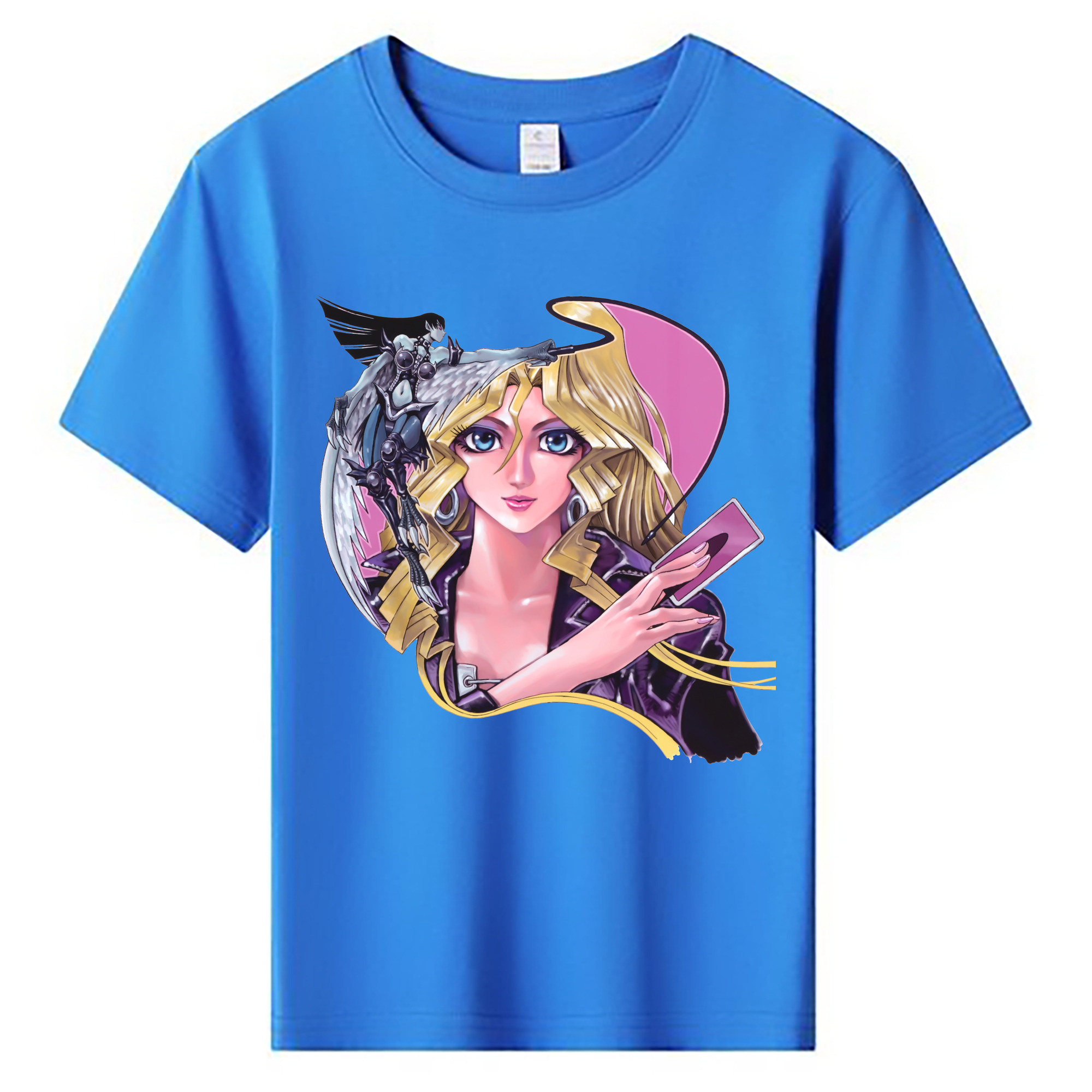 （画像用） 遊☆戯☆王 Yu-Gi-Oh! 綿100％キッズTシャツ（フロントプリント）